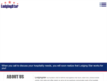 Tablet Screenshot of lodgingstar-usa.com